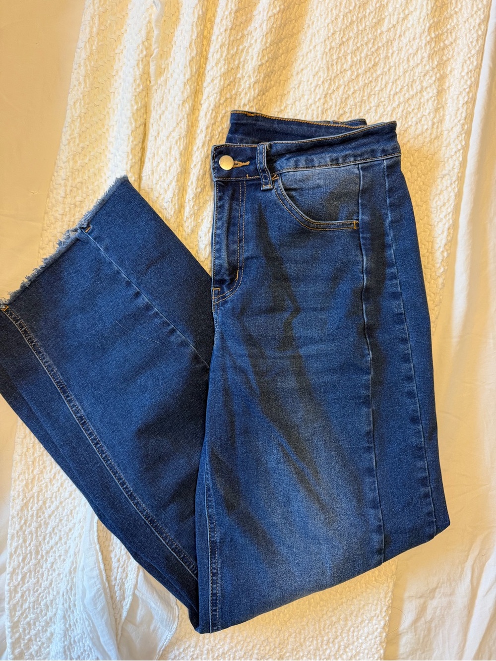 Classic High-Rise Women's Blue Jeans